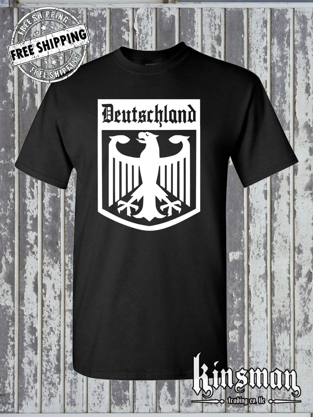 Deutschland T-Shirt Berlin Germany Crest Pride Flag German Soccer Futbol Tee