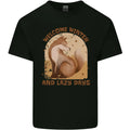 Fox Welcome Winter and Lazy Days Mens Cotton T-Shirt Tee Top
