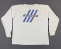 Vintage 90s Adidas Soccer Football White Long Sleeve Shirt Sports Y2K FIFA World