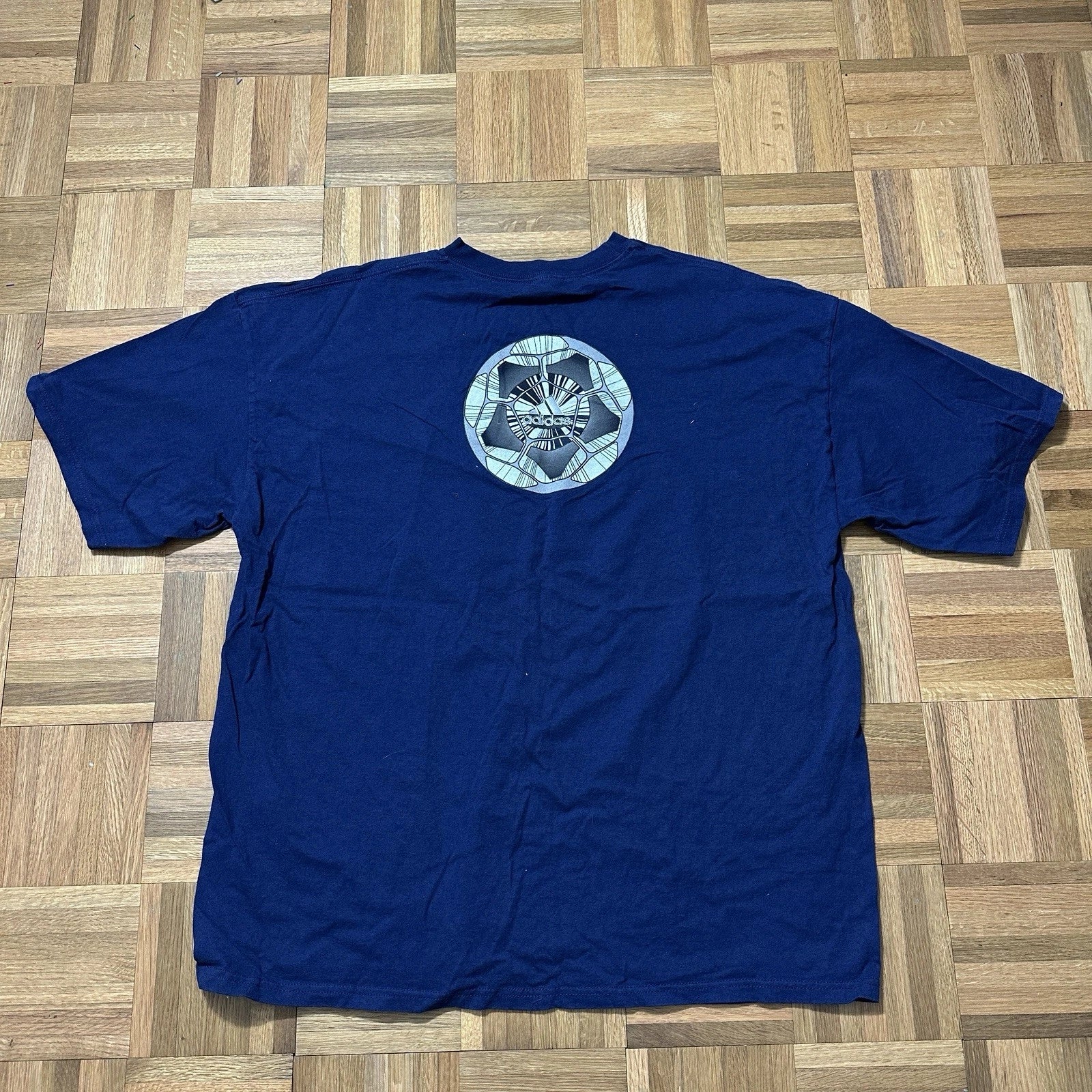 Vintage Adidas Soccer Tee 2000s XXL