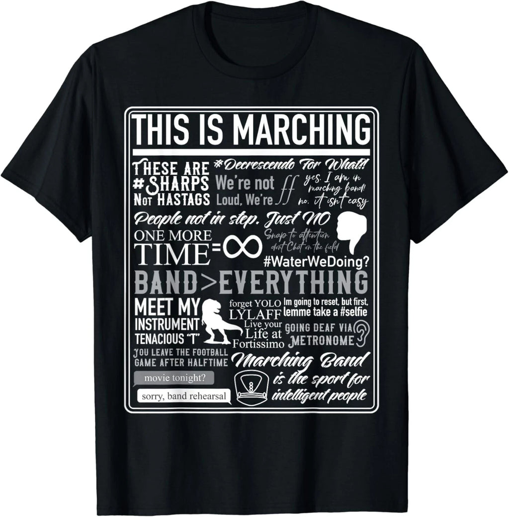 This Is Marching Band - Funny Marching Band Sayings _ Memes Gift Unisex T-Shirt