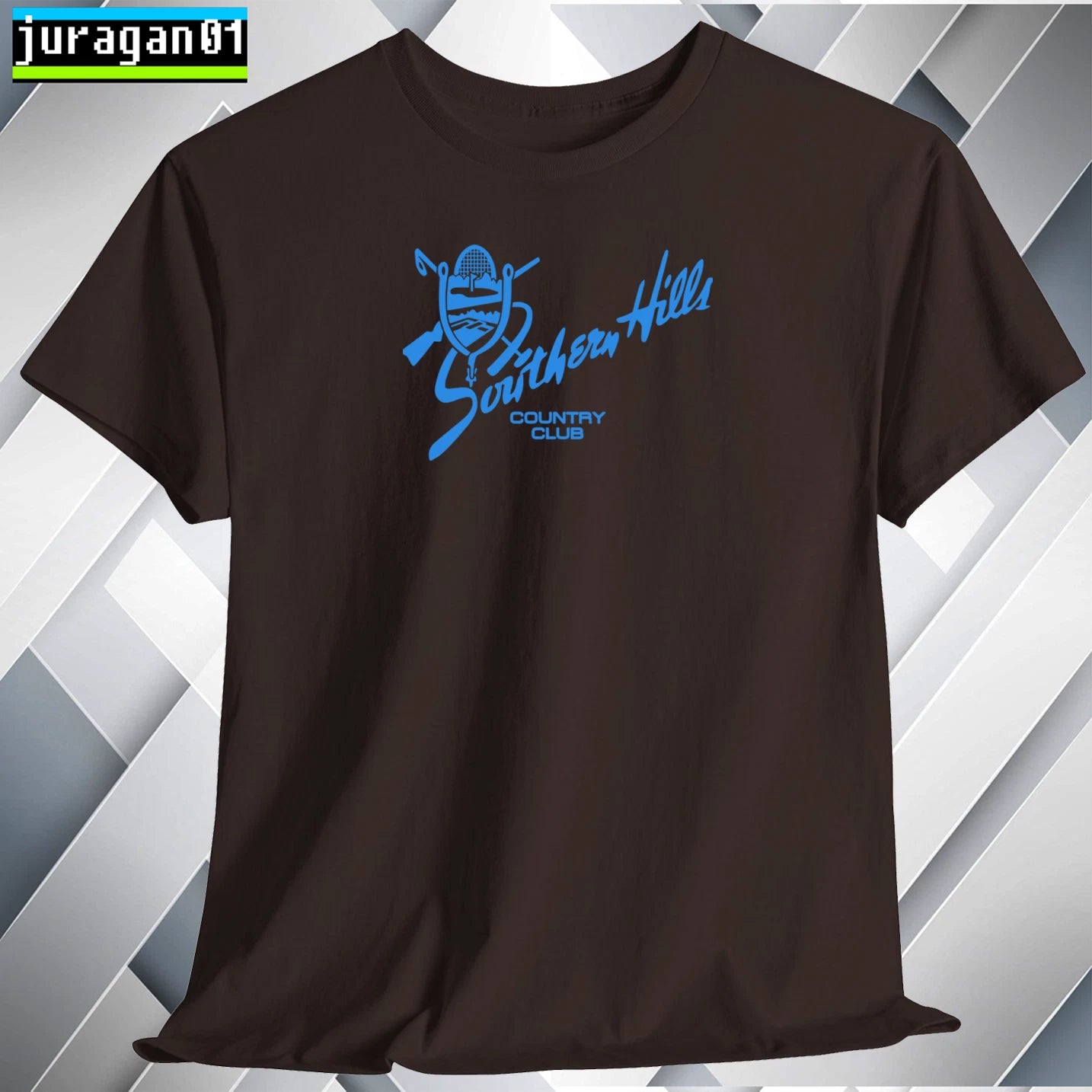 Southern Hills Country T-Shirt Black Navy White Grey Red Orange Choco S to 5XL
