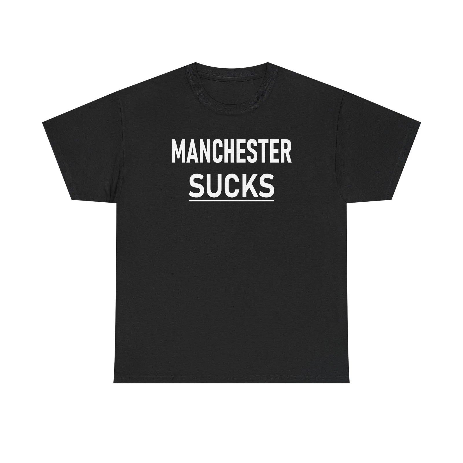 Manchester Sucks Shirt Fun Anti City of Manchester Tshirt Clothing Merch