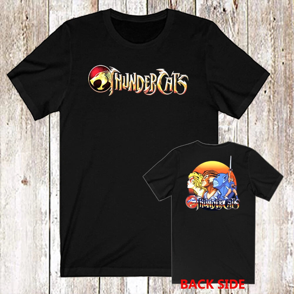 Thundercats Retro Cartoon Men's Black Size S-5XL