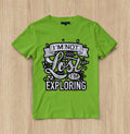 Custom Adventure Awaits Graphic T-shirt Design Unisex Jersey Short Sleeve Tee