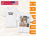 Haikyuu Karasuno Crow Squad T-shirt: Anime Volleyball Design