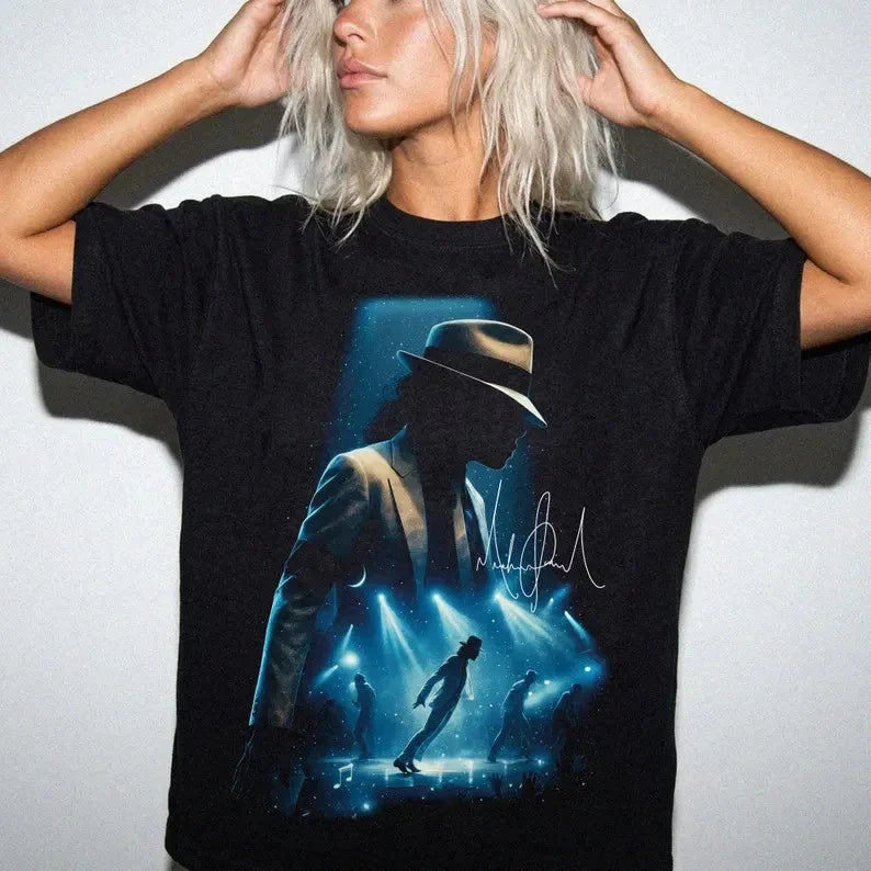 2026 MJ King of Pop Tee, Jackson Shirt Retro Music Fan