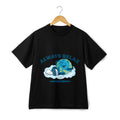 Always Relax Funny Earth T-Shirt |Unisex Black/White Casual Cotton Cartoon Tee