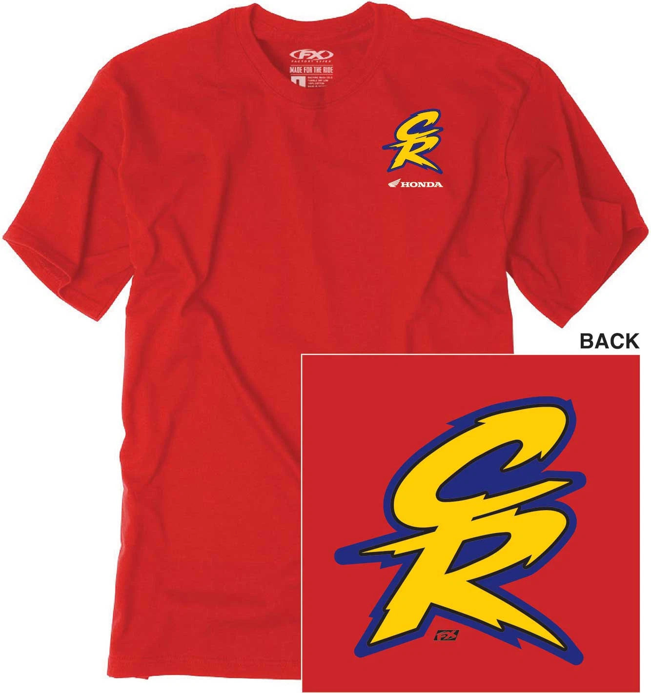 Factory Effex Honda Retro CR T-Shirt  - Mens Tee
