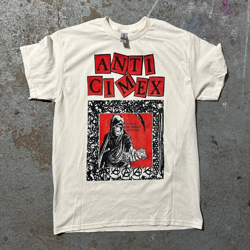 Anti Cimex Hardcore Crust Punk T Shirt Band Vintage Dystopia Doom Disrupt Grunge