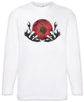 Morocco Football Magic Ball Men Long Sleeve T-Shirt moroccan Soccer Flag