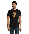 Jerry Tom Cartoon Mouse Cheese Mens Shirt Stylish Fun Fan Cartoon T-Shirt