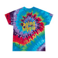 Aging Hippie, Tie-Dye Tee, Spiral