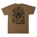 Howitzer Style Men's T-shirt Defend Me Military Grunt