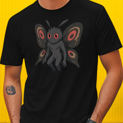 Anime Mothman T-Shirt - Kawaii Style Kryptid, Funny Nerd Shirt, Gift Idea