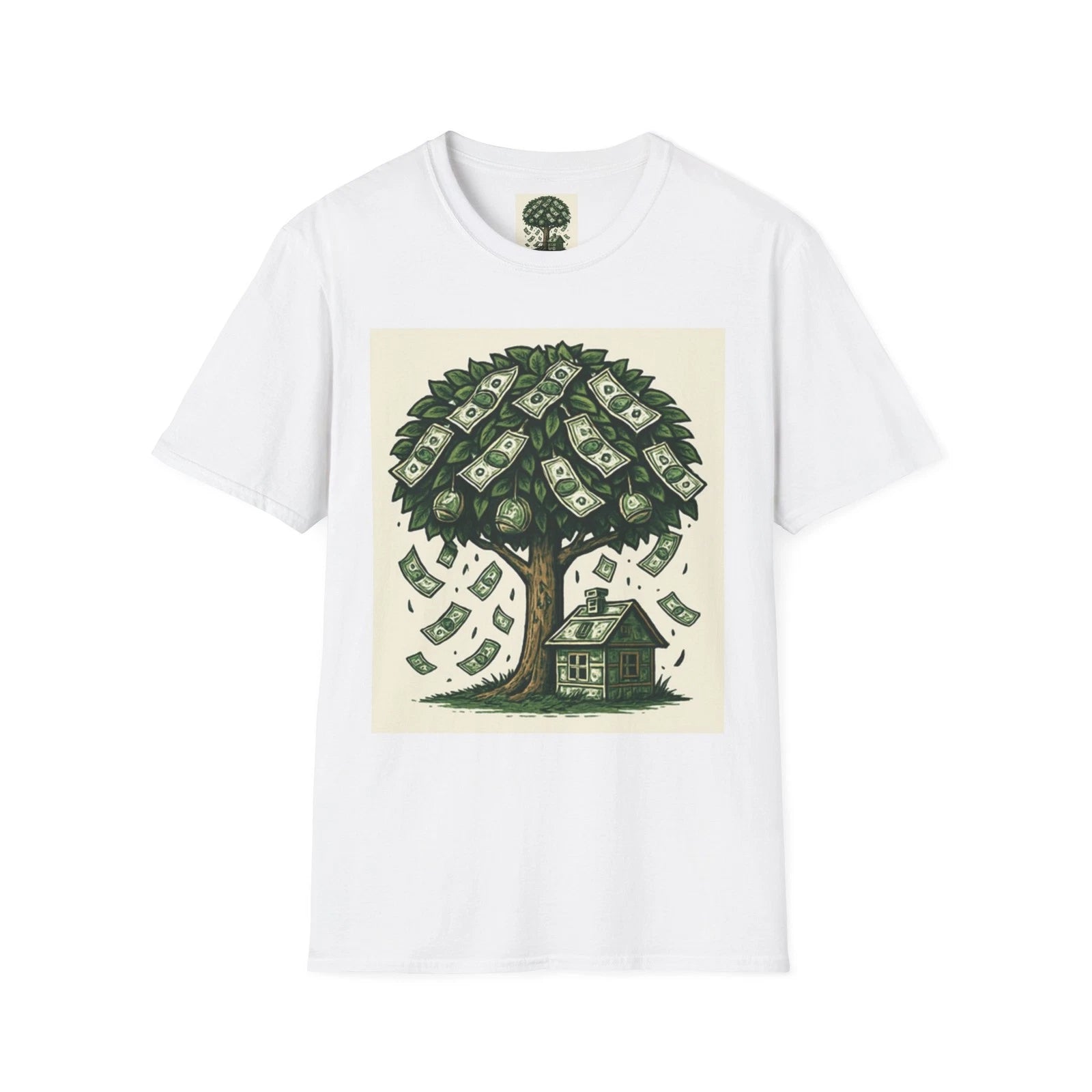 Money Tree Unisex Softstyle T-Shirt, Financial Freedom Gift, Eco-Friendly [...]