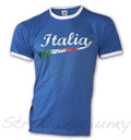 ★World Cup Soccer T-Shirt Retro Jersey Italy Championship Italia Soccer New S-XXL★