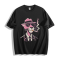 Cool Pink Panther Suit & Cigar Graphic T-Shirt