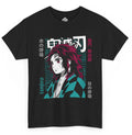 Anime T-Shirt Style Warrior Graphic Tee Inspired Kimetsu No Yaiba Cosplay
