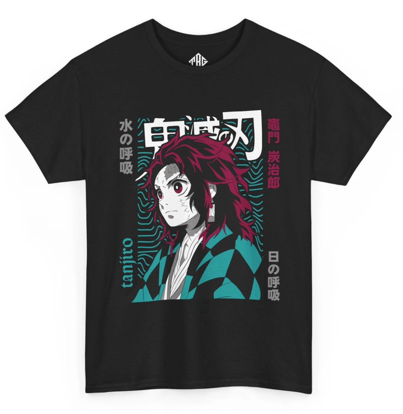 Anime T-Shirt Style Warrior Graphic Tee Inspired Kimetsu No Yaiba Cosplay