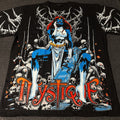 Mystique X-Men Comics T-shirt Size XL Crown Tag AOP Mutant Raven Darkholme
