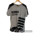 Akademiks T Shirt Mens Size L Gray Streetwear Graphic Y2K Stay Woke