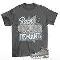 Throwback Shirt Grey to Match Jordan 9 Retro Cool Grey HV4794-011