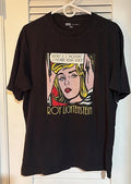 Vintage VICKI! I THOUGHT I HEARD YOUR VOICE! Black Roy Lichtenstein Tshirt~M