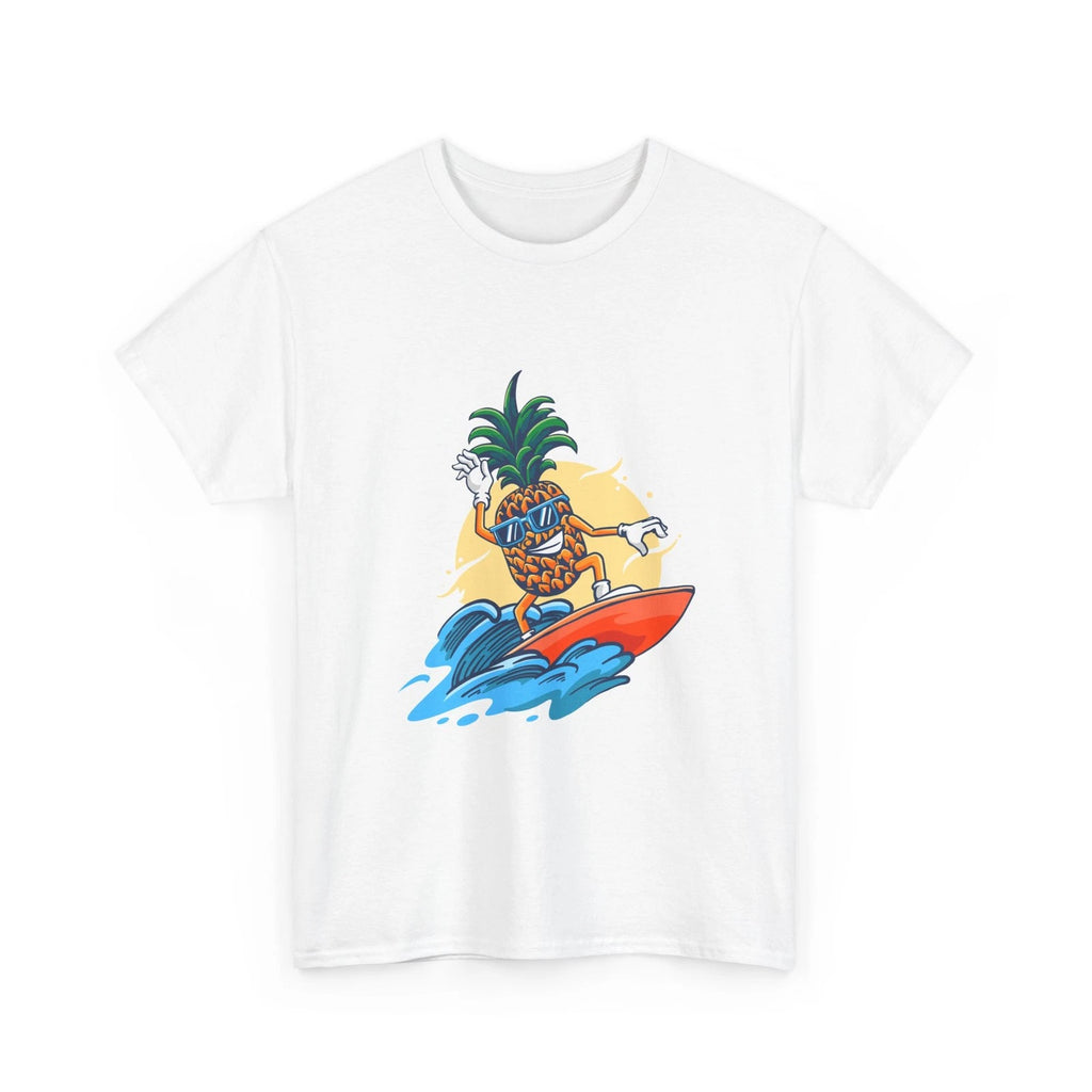 Surfing Pineapple Tee | Tropical Surfboard Sunset, Travel, Hot Day, Cool Shirt