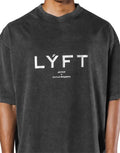 Men’s Washed Cotton Oversized Printed T-Shirt Short Sleeve Gym Fitness Casual