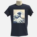 Houkusai wave Tee, Japanese t-shirt, Graphic Tee, Japanese art print, Clothing