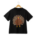 Thanksgiving Funny Turkey Unisex Casual T-Shirt|cartoon Holiday Graphic Tee