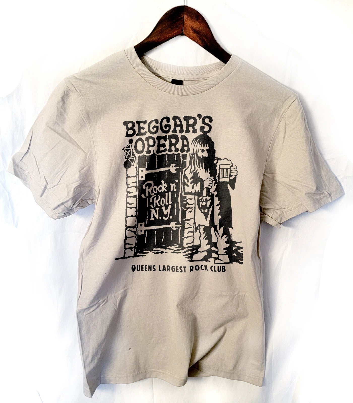 Beggars Opera rock club  t shirt  Long Island Queens punk hardcore