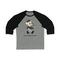 Vintage Cartoon Mouse Tee | Baseball Raglan