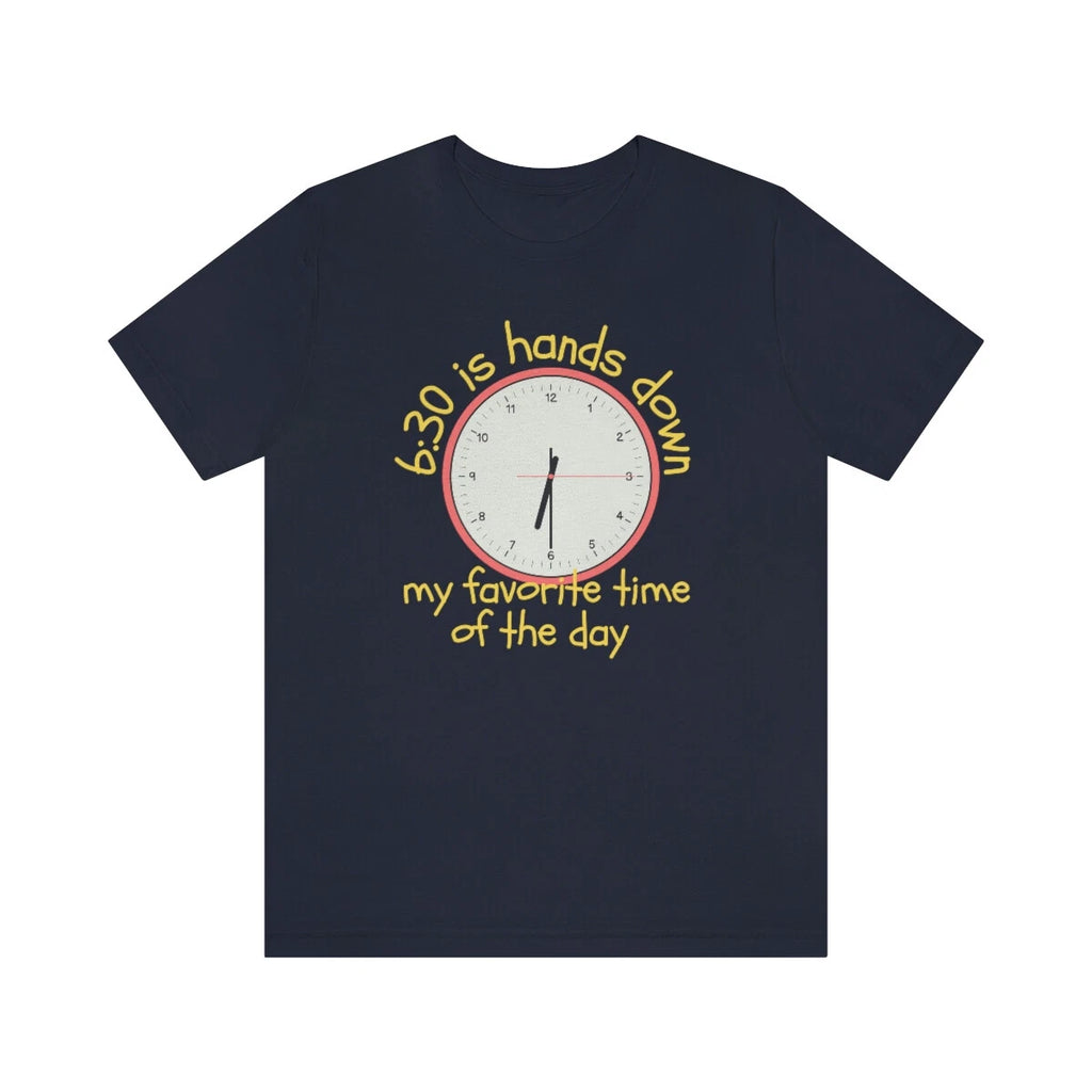 Funny Clock T-Shirt | Dad Jokes | Clever Design | Funny Gift T-Shirt