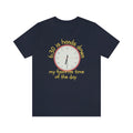 Funny Clock T-Shirt | Dad Jokes | Clever Design | Funny Gift T-Shirt