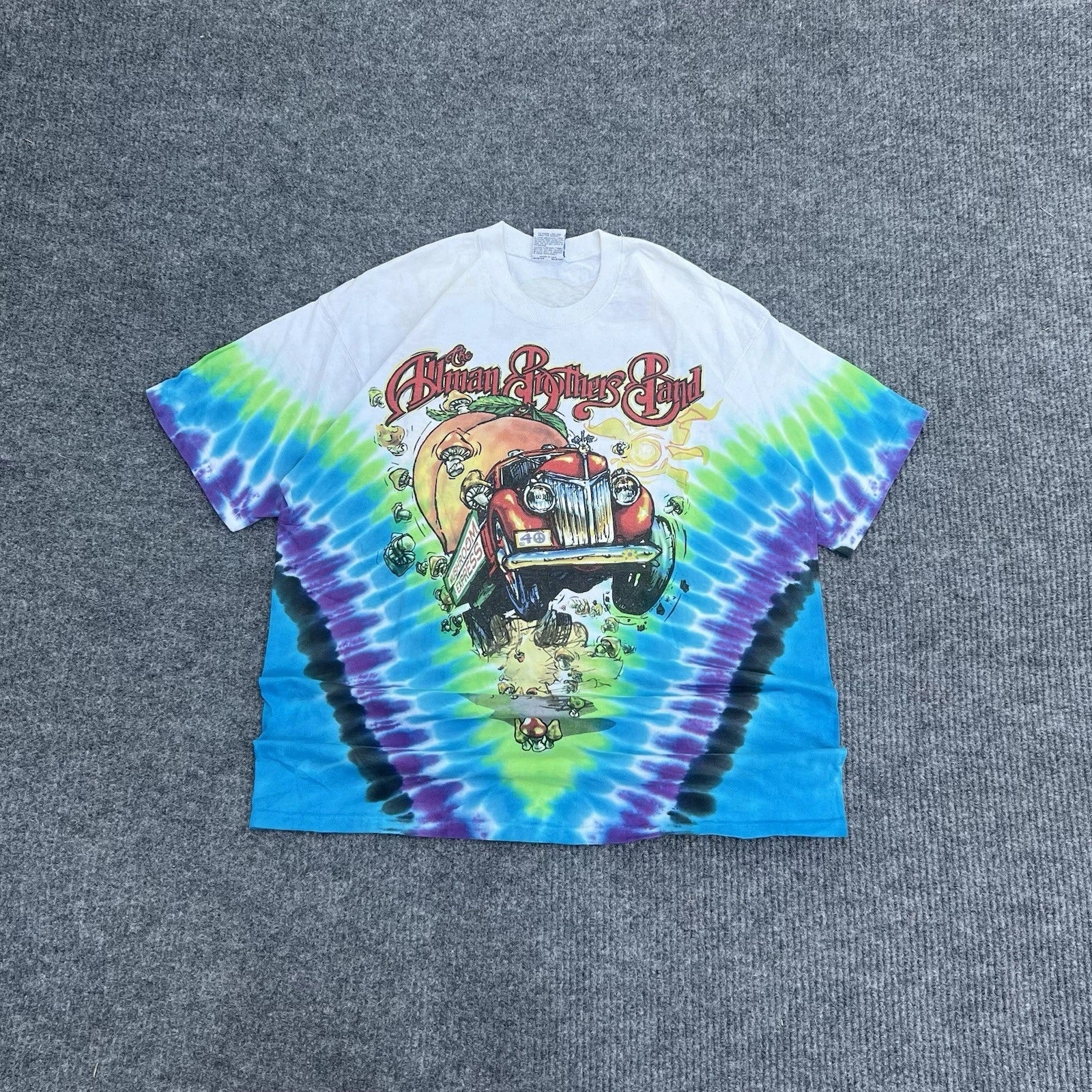 Vintage 90s Allman Brothers Liquid Blue USA Size  Men’s XL