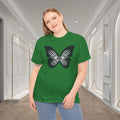 Evolution Skeleton Hands Butterfly Gothic Graphic T-Shirt