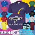 Personalised Embroidered Car Mechanic Crew Uniform T-Shirt Auto Repair Garage