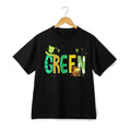 Unisex St. Patrick's Day GREEN T-Shirt-Leprechaun & Gold Treasure Graphic Tee