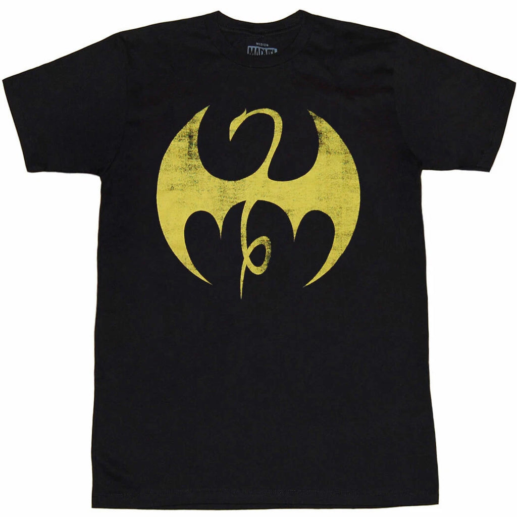 Iron Fist Distressed Dragon Logo T-Shirt