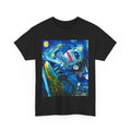 JOKER HEATH LEDGER VAN GOGH STARRY NIGHT ART TSHIRT STREET WEAR GIFT MEN SHIRT