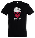 Poland Football Skull I T-Shirt polish Soccer Flag Banner World Championship