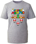 Custom Super Mummio Retro Gaming T-Shirt | Personalized Mother's Day Gift Top