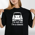 Classic Mini T-Shirt Retro Car Enthusiast Gift Unisex Cotton Tee UK