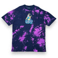 Lazy Oaf T-Shirt Large Faded Black Purple Vtg Y2K Lazy Babe Graphic Print