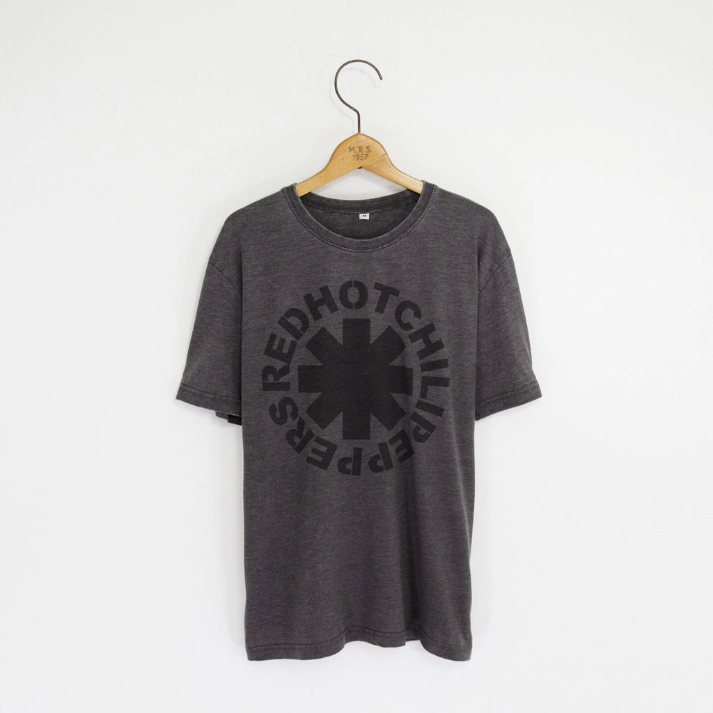 Unisex Red Hot Chili Peppers Vintage-Style Distressed T-Shirt