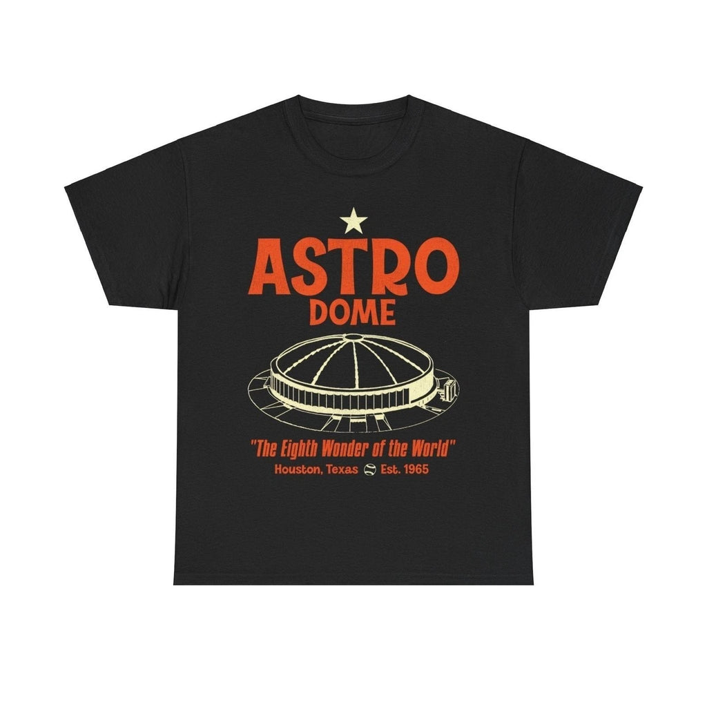 Astrodome Baseball Stadium 1965 Nostalgic Retro T-shirt