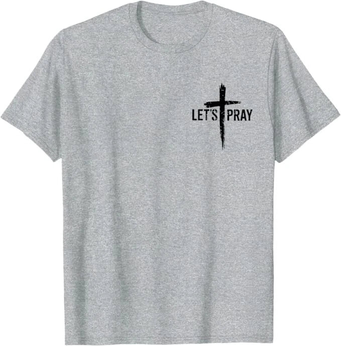 (Both side) Need Prayer Tap My Shoulder Bible Verse Christian T-Shirt