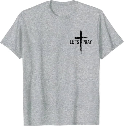 (Both side) Need Prayer Tap My Shoulder Bible Verse Christian T-Shirt